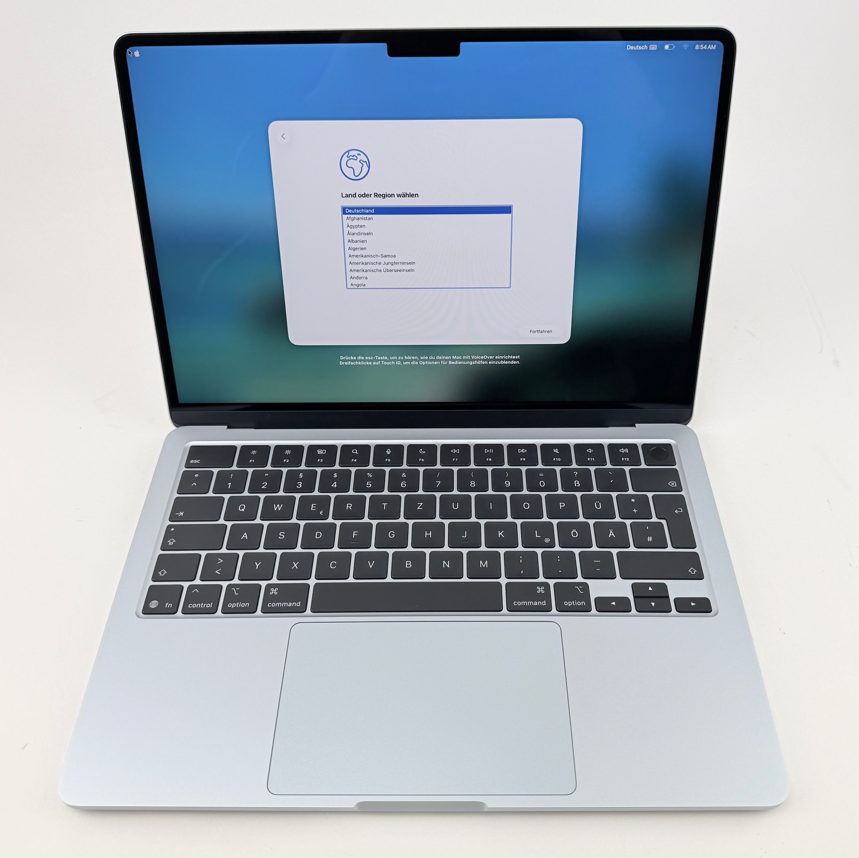 Apple MacBook Air 13" (2025) M4 10-Kern - Himmelblau