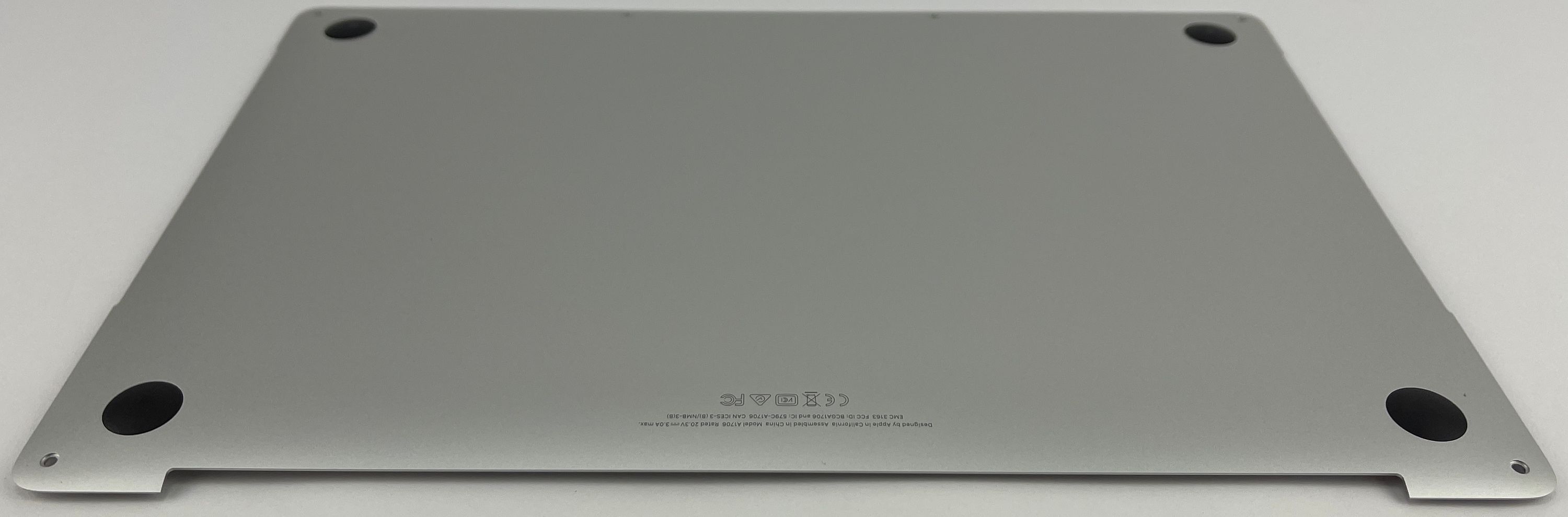Apple MacBook Pro 13" A1706 2016 2017 Silber Bodenplatte