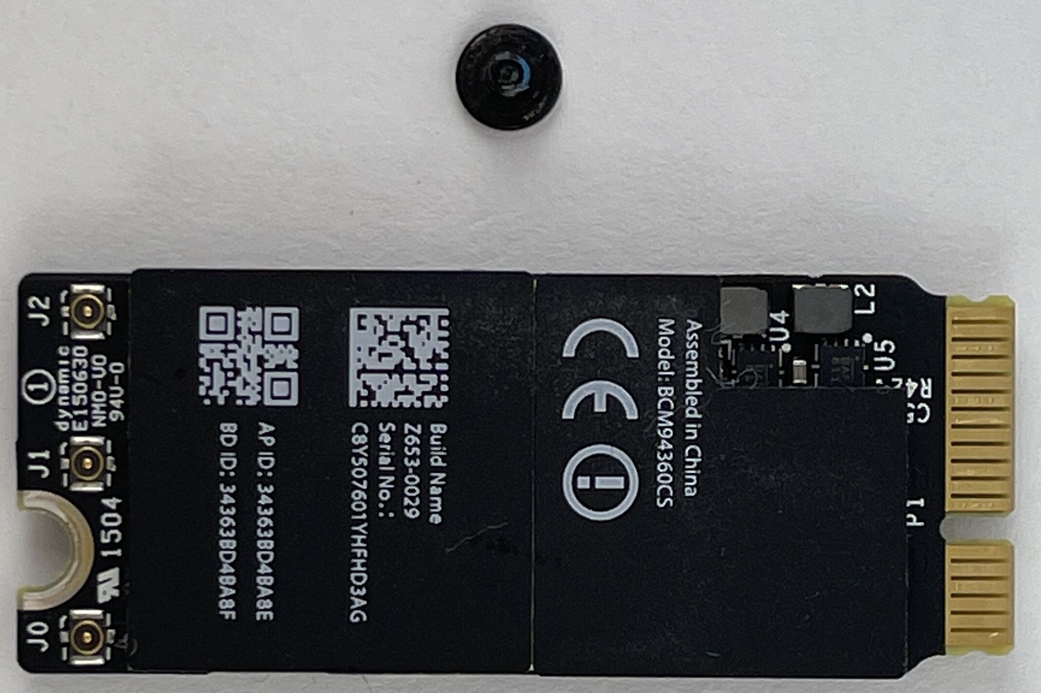 Apple MacBook Pro 15" A1398 WIFI AIRPORT KARTE 2013 2014