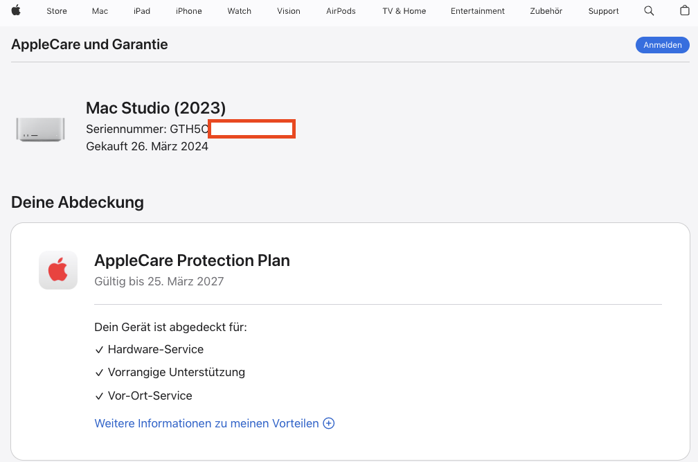 Apple Mac Studio (2023) M2 Ultra 24-Kern - Silber