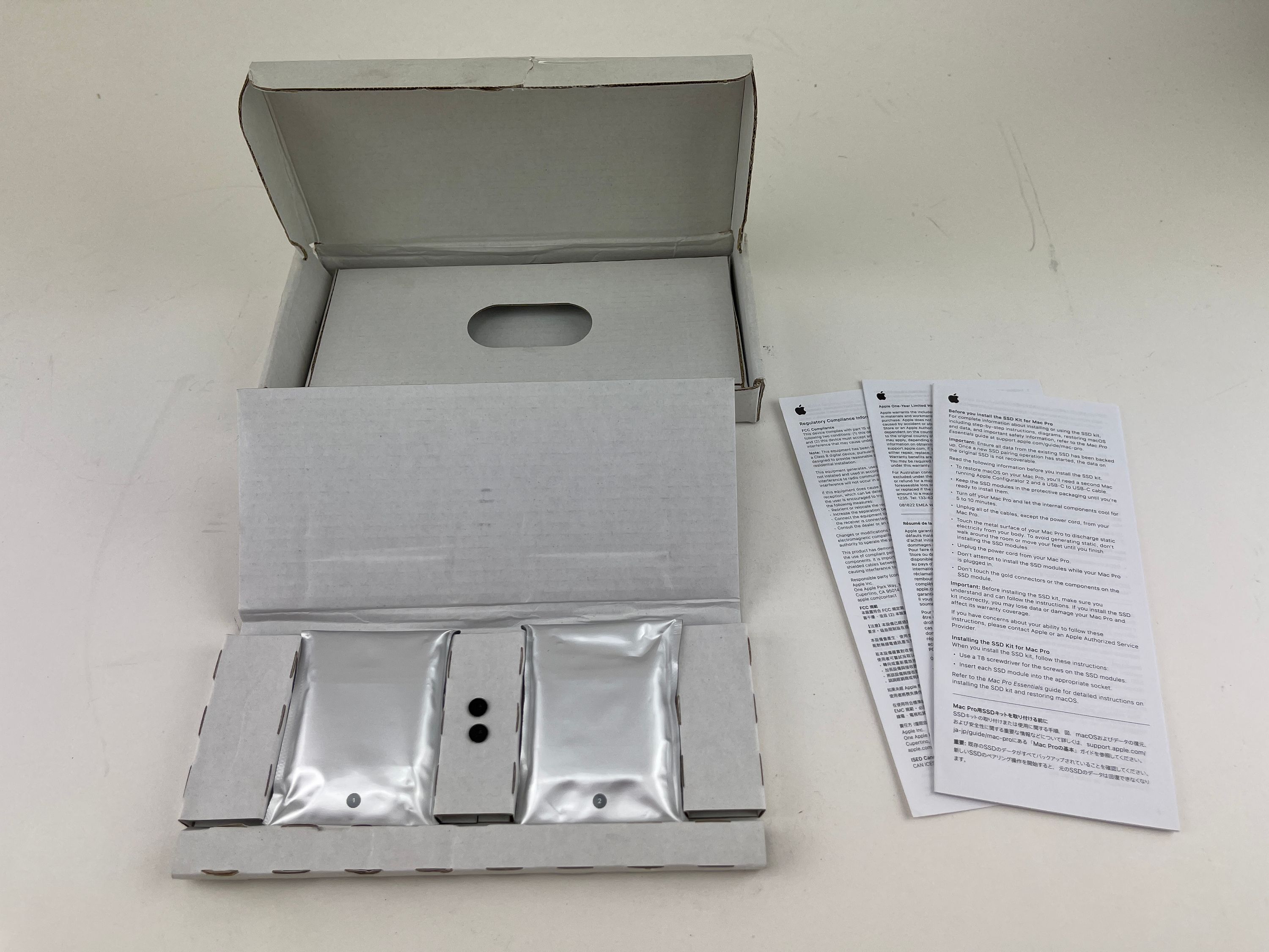 Apple 661-32637 8 TB SSD für Apple Mac Pro 2023 M2 Ultra Festplatte Upgrade