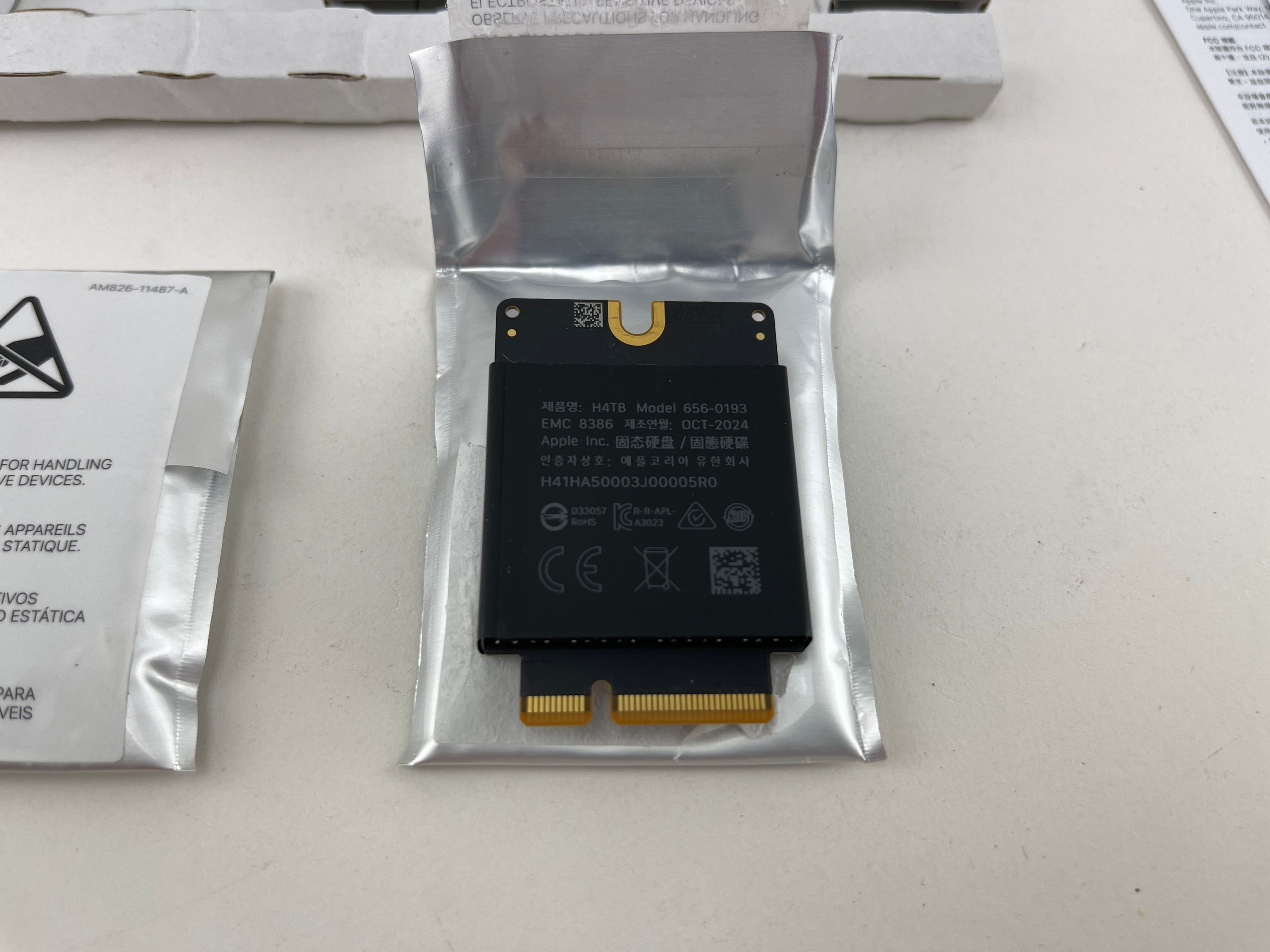 Apple 661-32637 8 TB SSD für Apple Mac Pro 2023 M2 Ultra Festplatte Upgrade