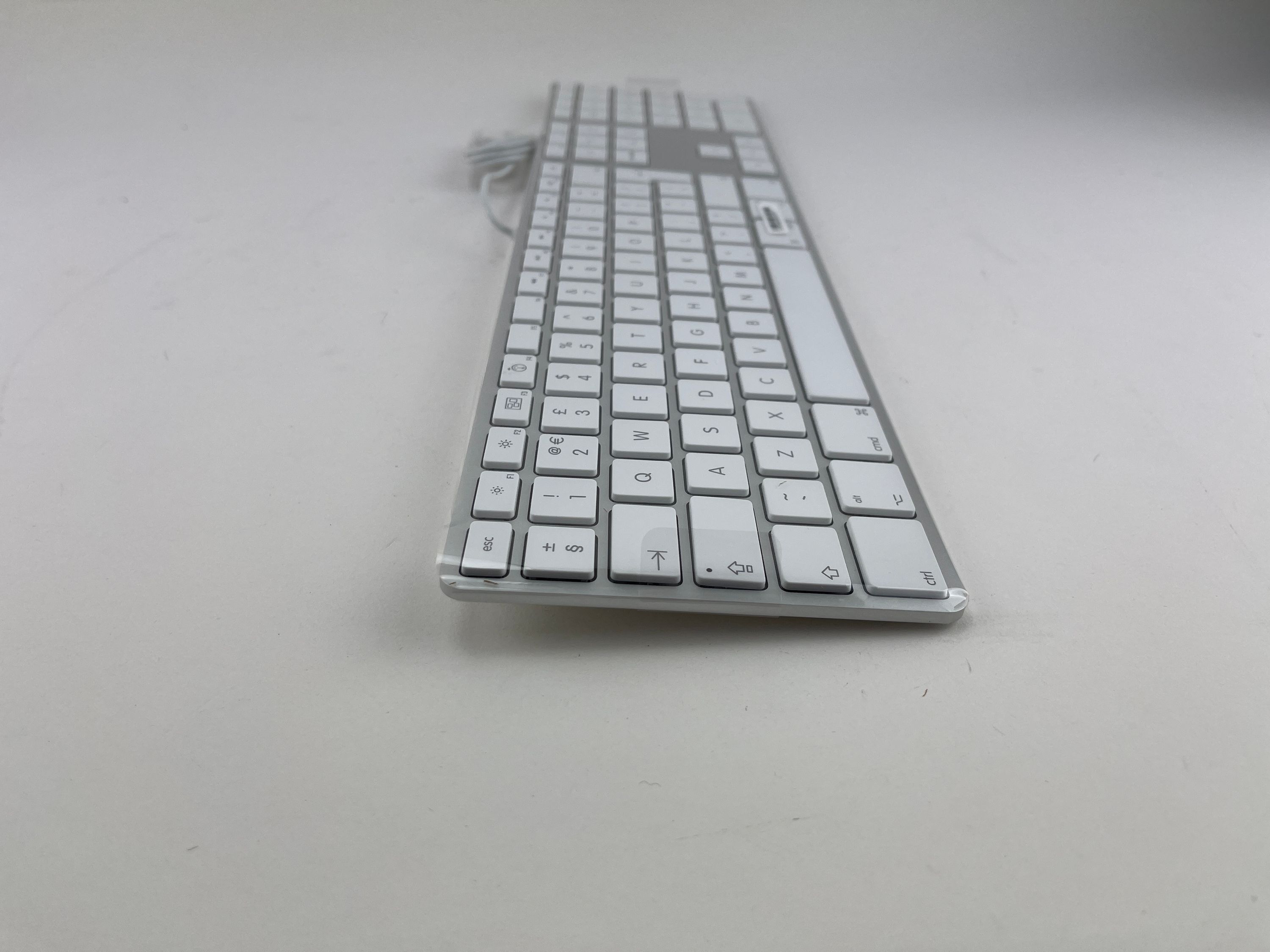 Apple Keyboard Ziffernblock Weiß QWERTY UK / Englisch A1243