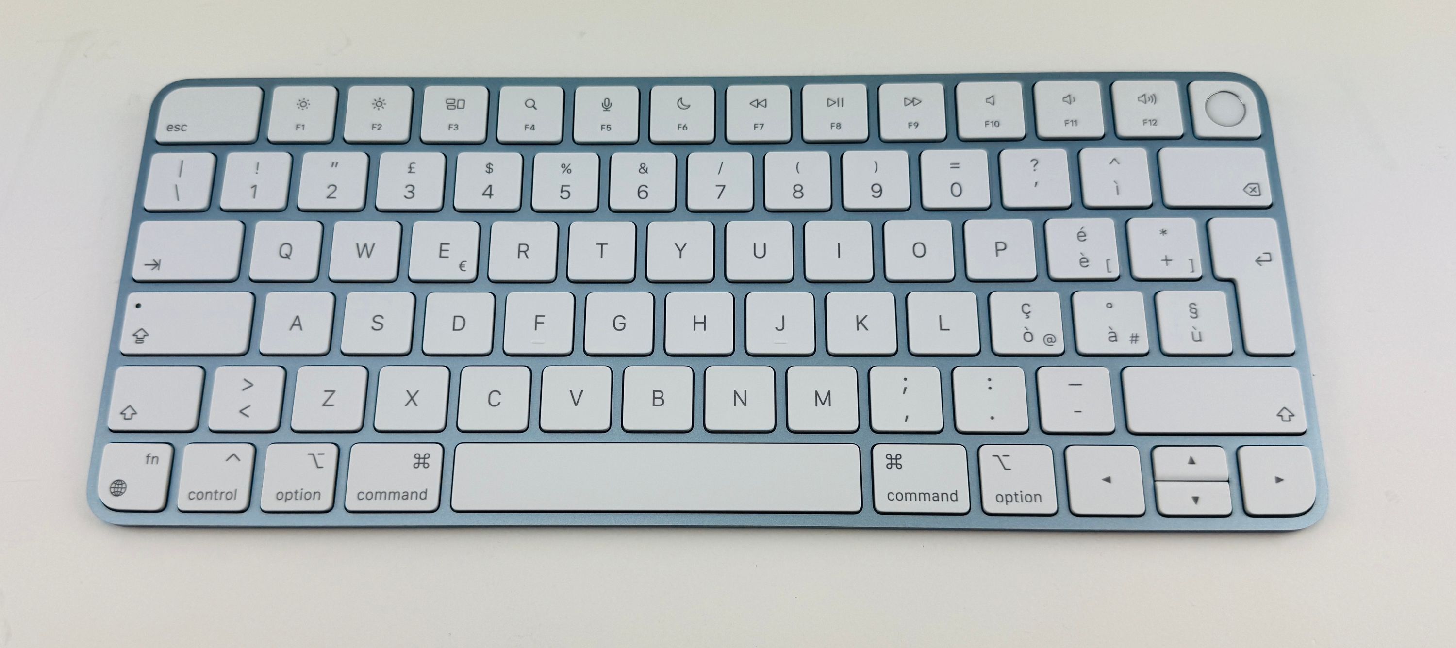 Apple Magic Keyboard Touch ID A2449 QWERTY-Italienisch blau