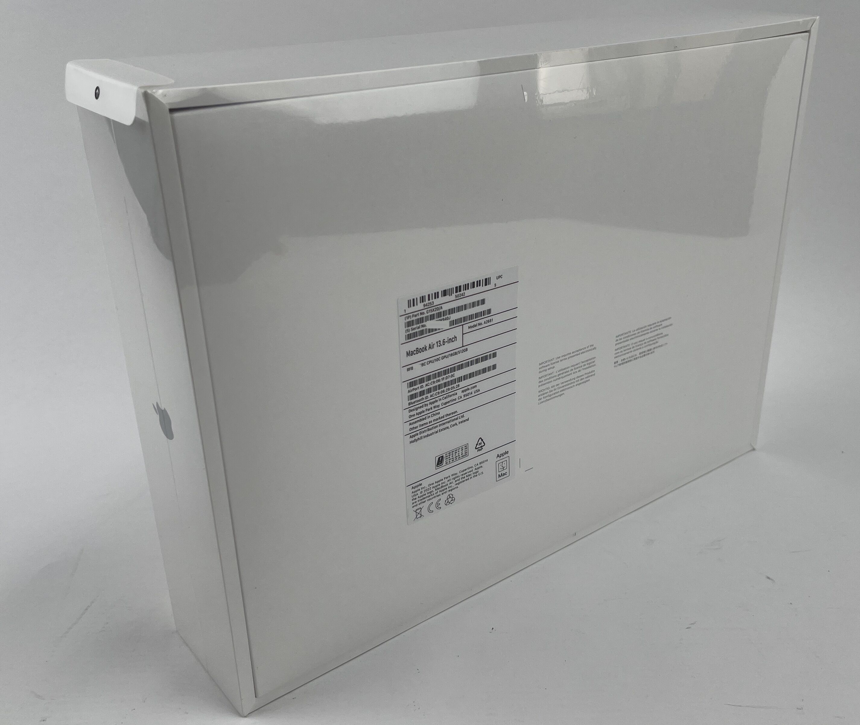 Apple MacBook Air 13" (2022) M2 10-Kern - Mitternacht
