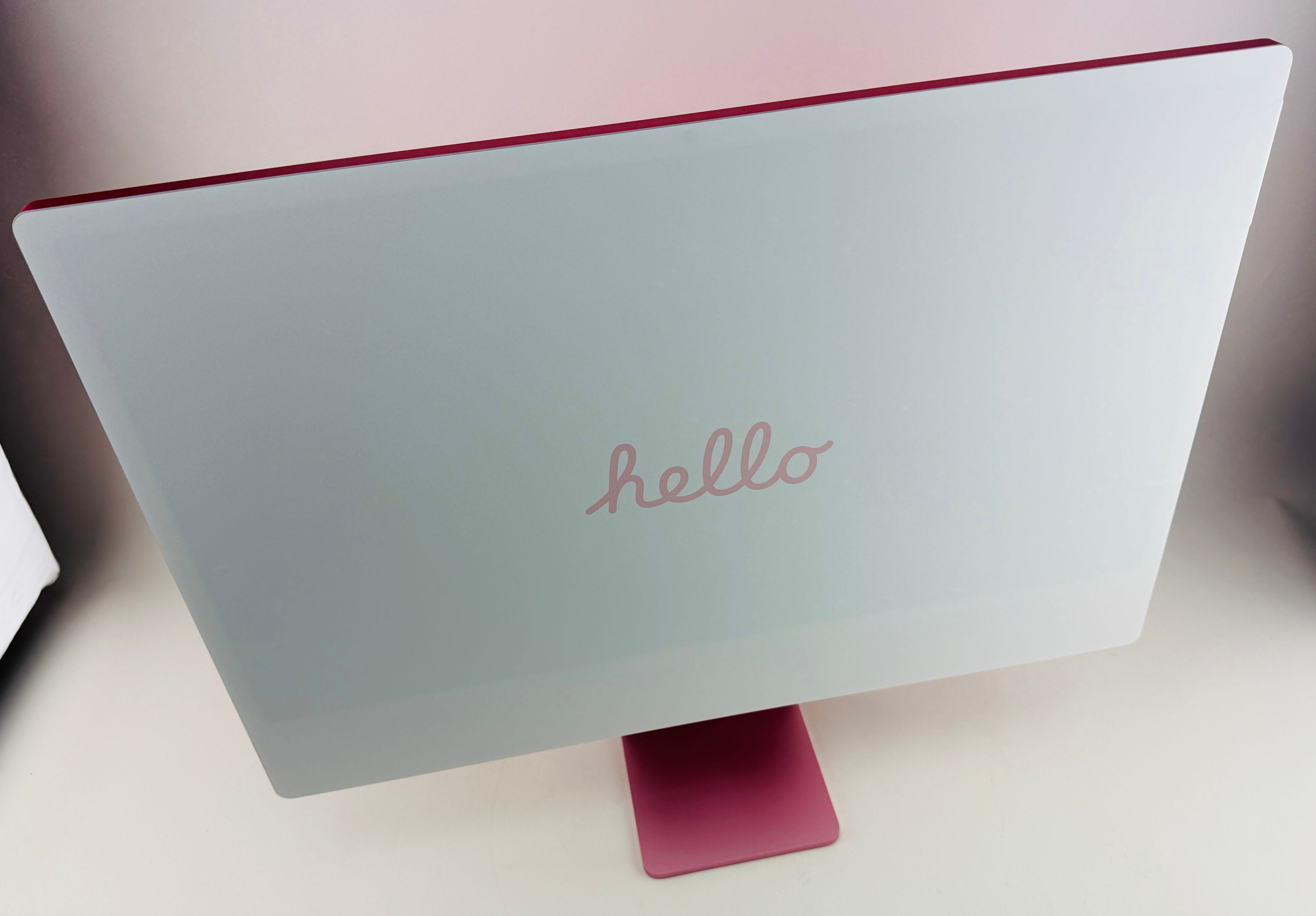 Apple iMac 24" (2024) M4 10-Core GPU - Pink Nanotextur