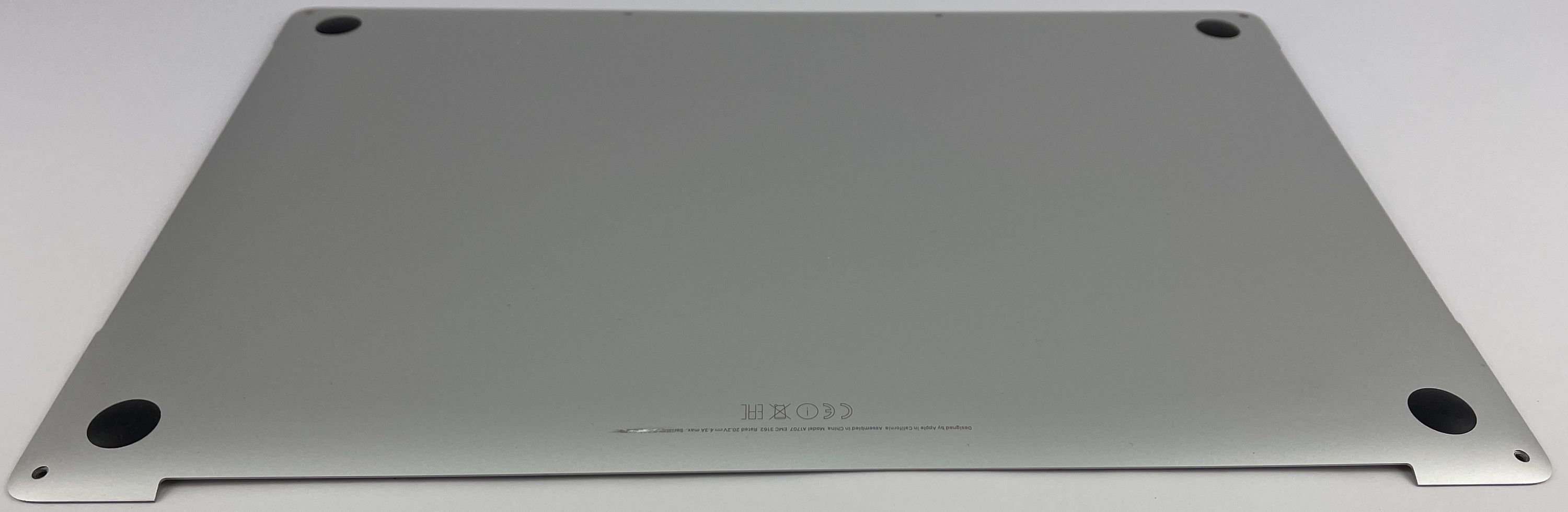 Apple MacBook Pro 15" A1707 2016 2017 Silber Bodenplatte