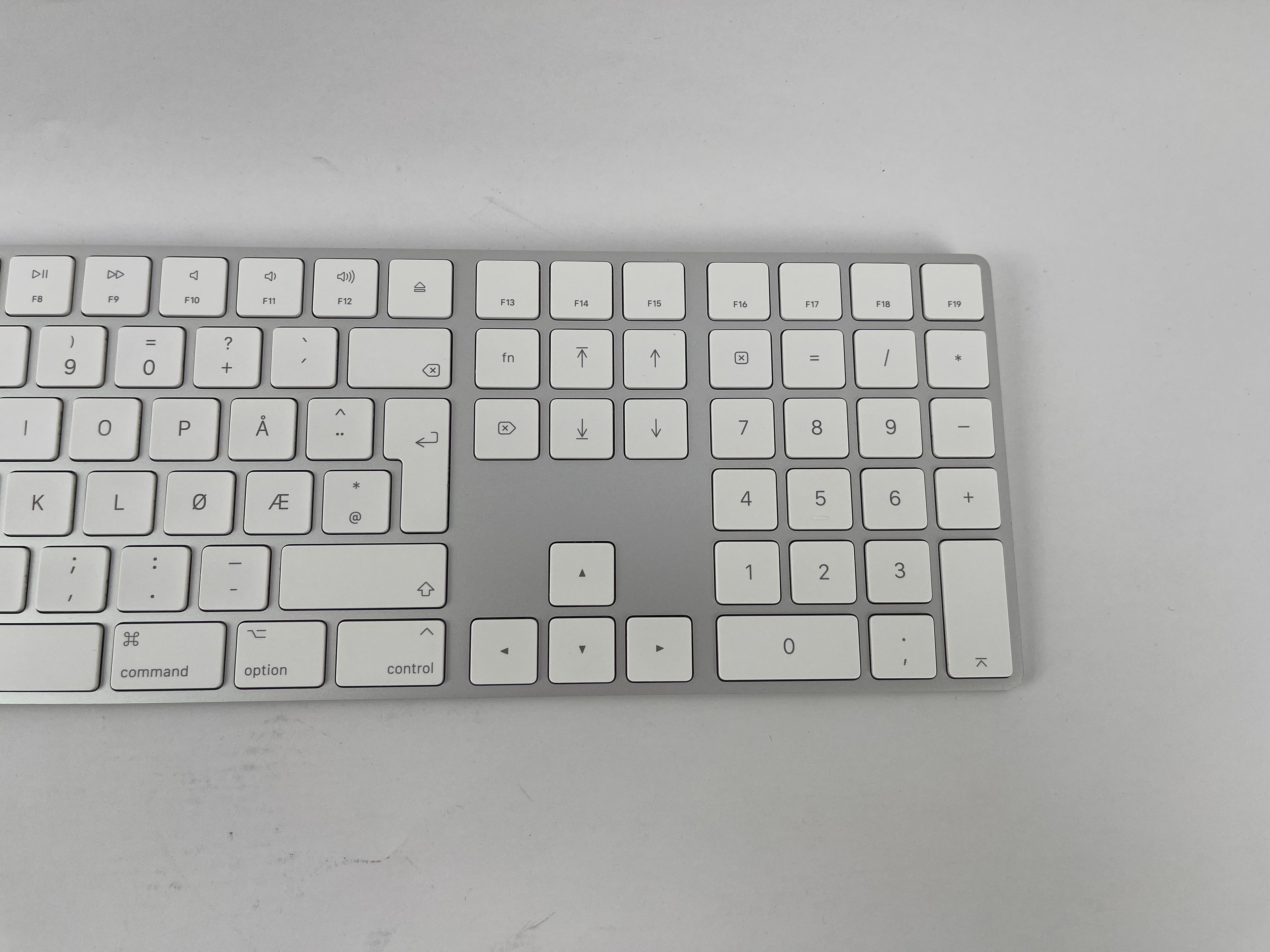 Apple Wireless Keyboard A1843 Ziffern QWERTY norwegisch