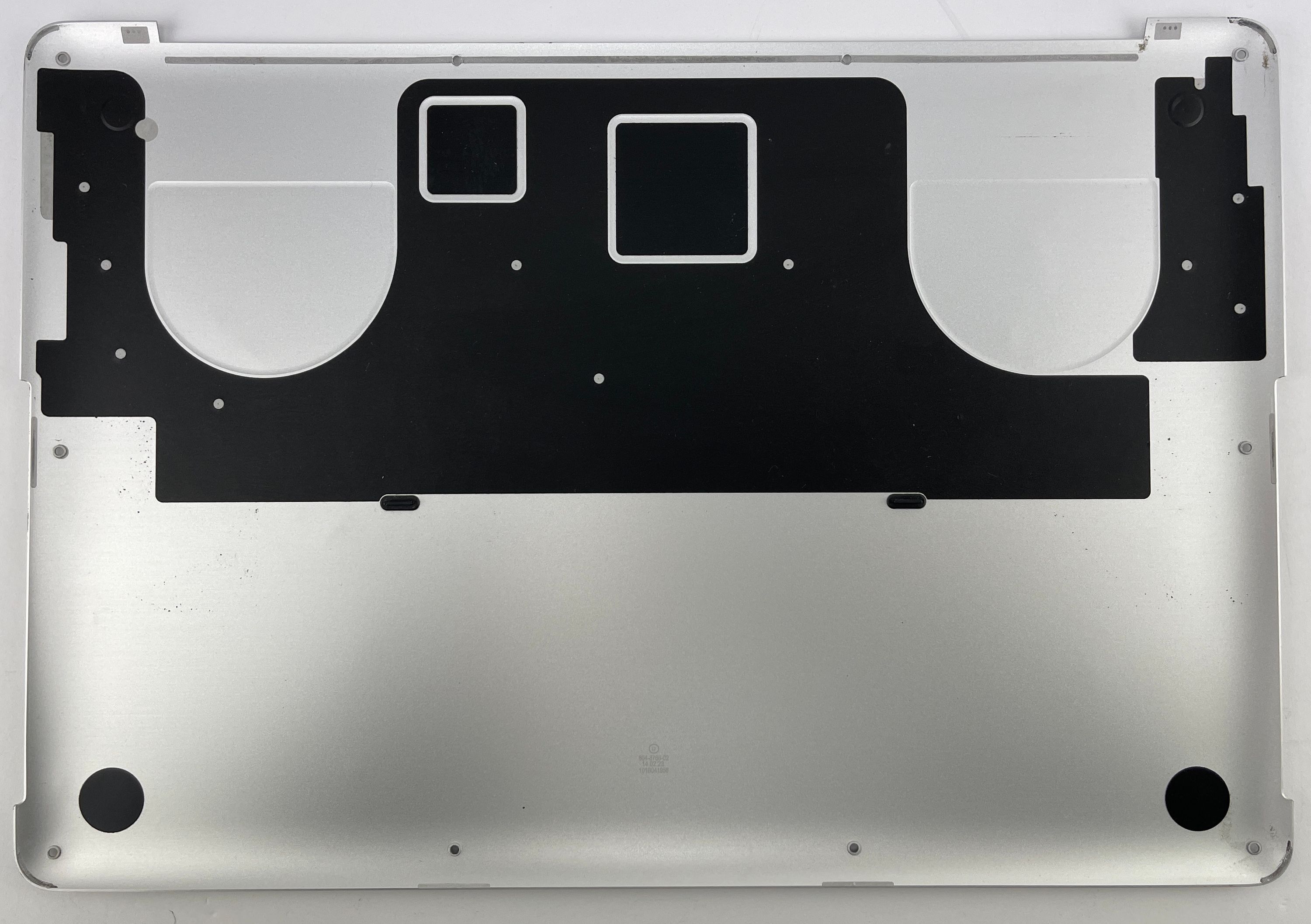 Apple MacBook Pro 15" A1398 Ende 2013 - 2015 Silber Bodenplatte