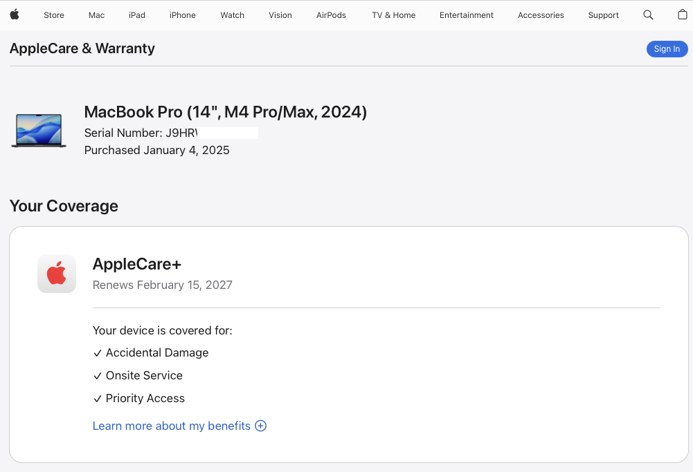 Apple MacBook Pro 14" (2024) M4 Pro - Space Black