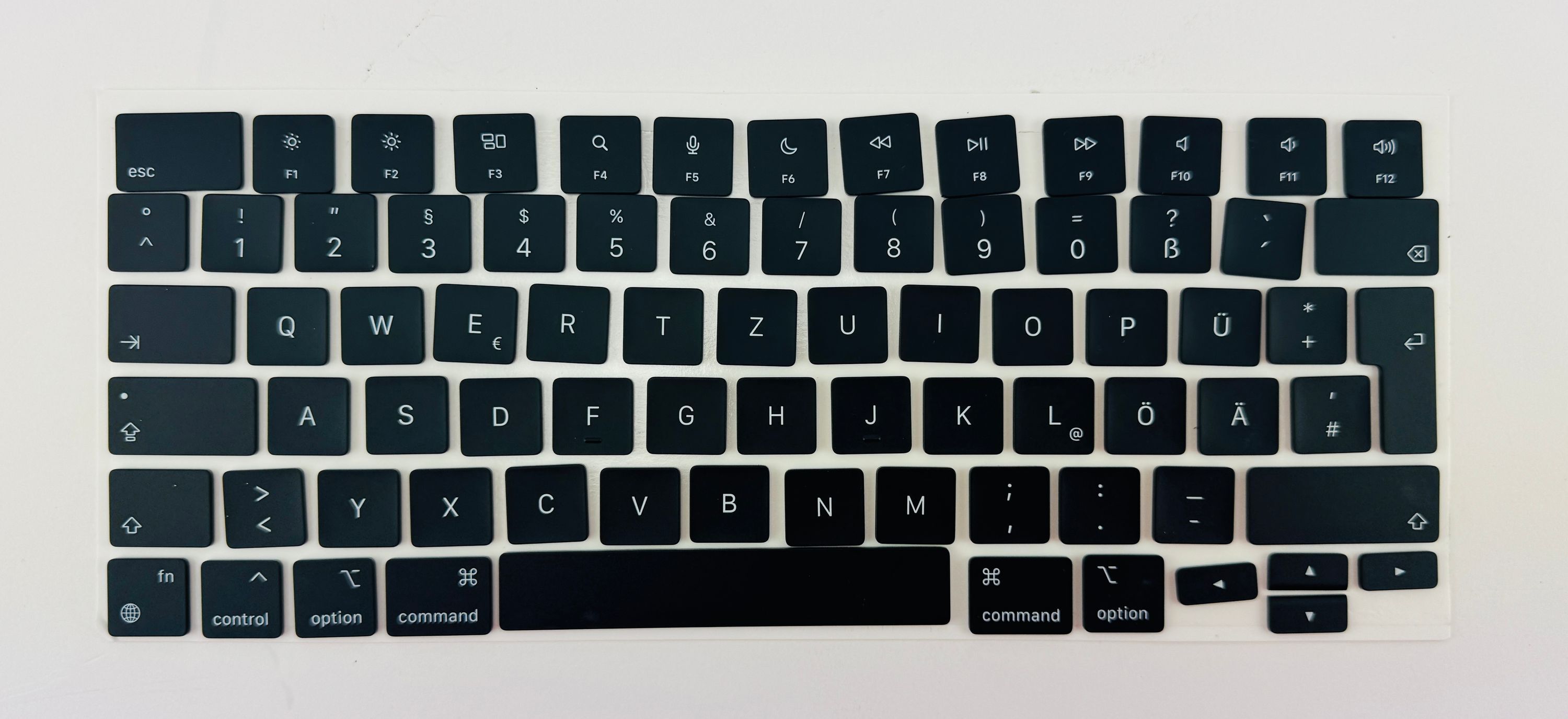 Apple A2681 / A2941 / A3113 / A3114  MacBook Air 13" 15" Tasten Keycaps Mitternacht blau