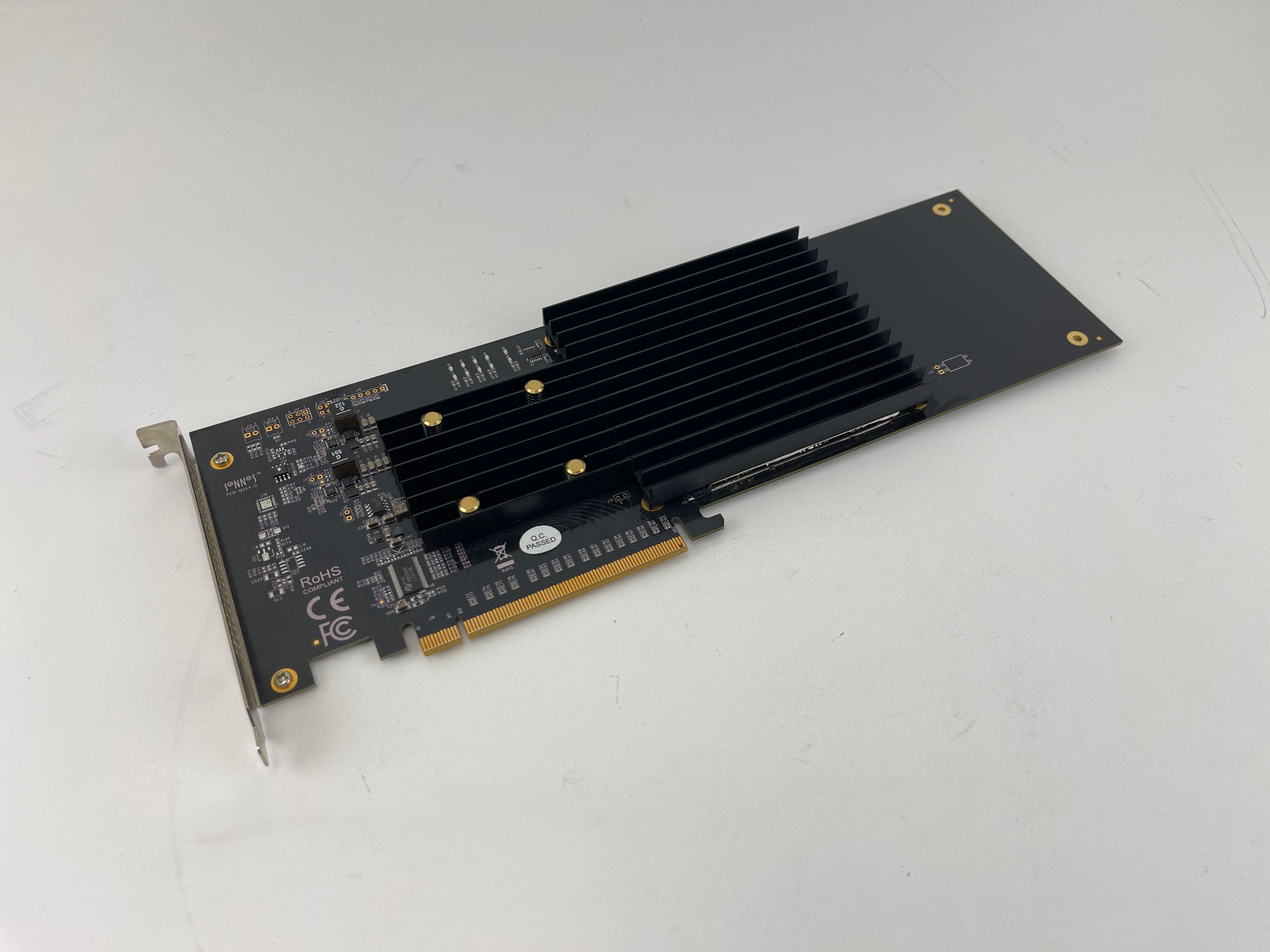 Sonnet Fusion SSD M.2 4x4 PCIe Card für Apple Mac Pro 7.1 A1991 inkl. 4x 2 TB Samsung 970 EVO Nvme SSD