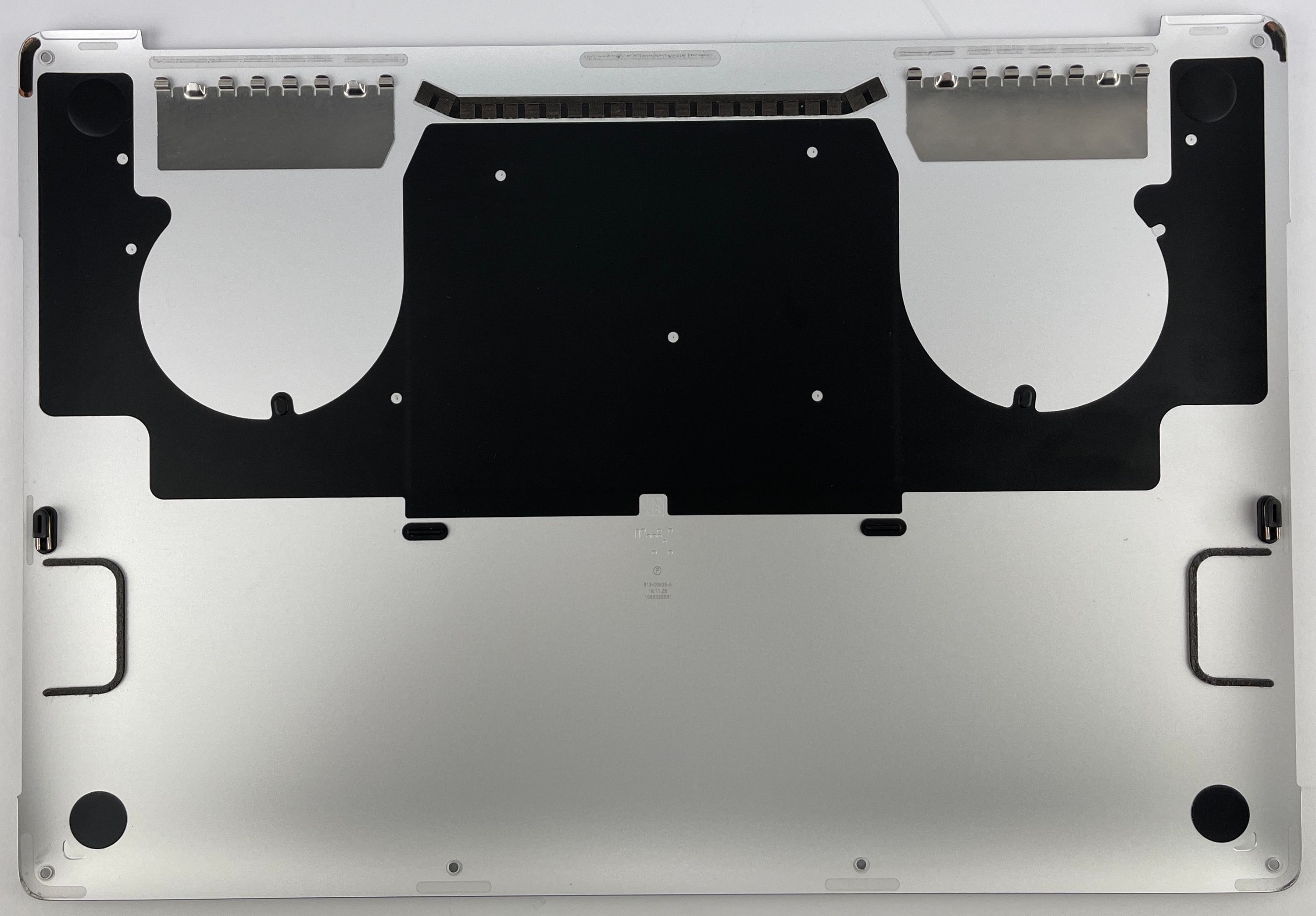 Apple MacBook Pro 15" A1990 2018 - 2019 Silber Bodenplatte