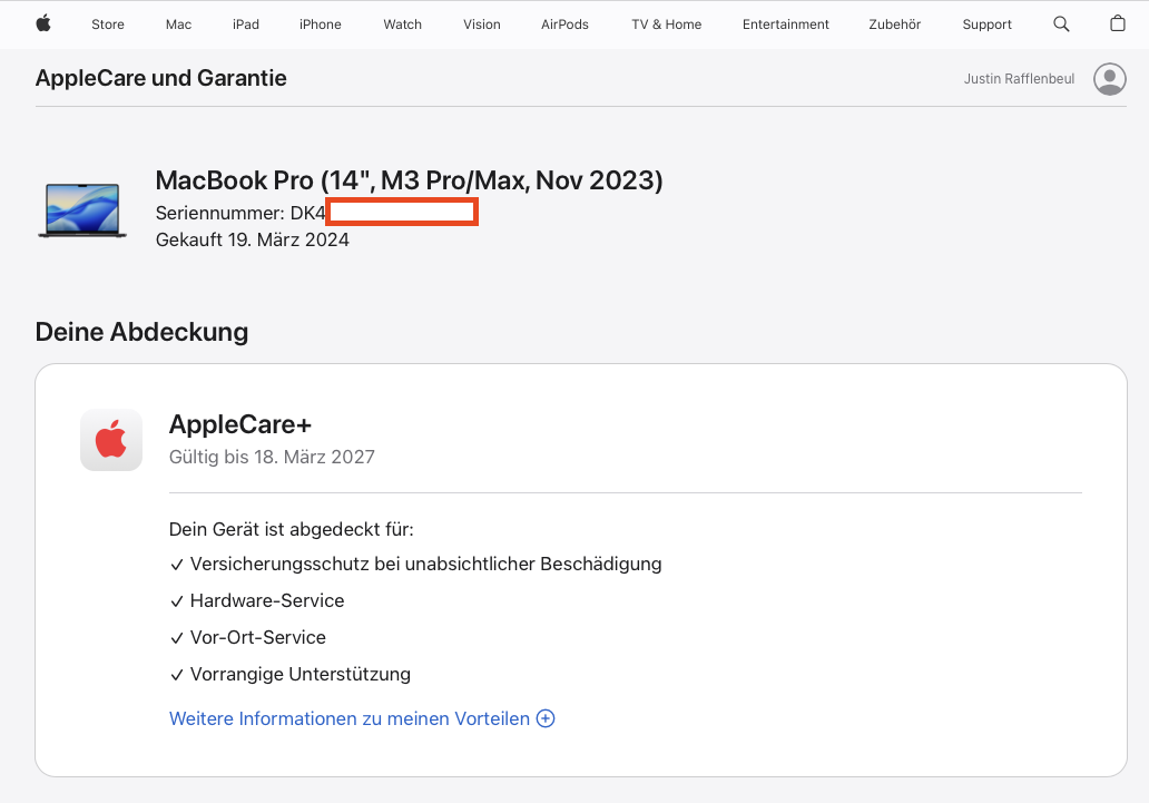 Apple MacBook Pro 14" (2023) M3 Max - Space Black