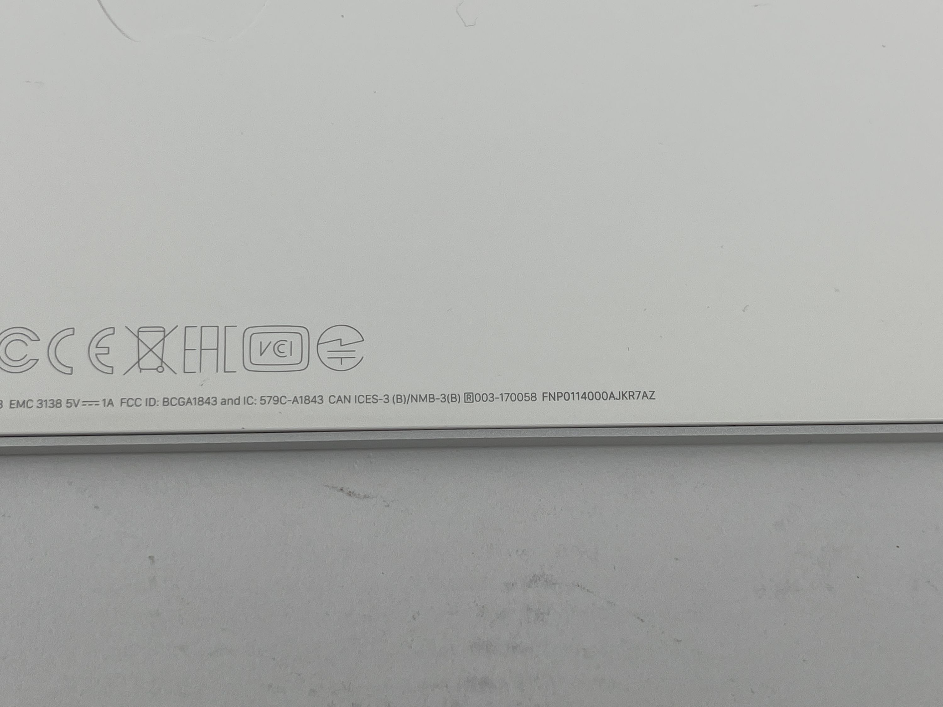 Apple Wireless Keyboard A1843 Ziffern QWERTY norwegisch
